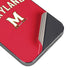 University of Maryland Collegiate Text Red iPhone 16 Pro Skin